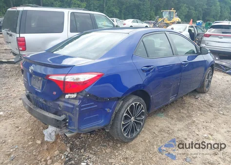 2015 Toyota Corolla S Plus z USA, uszkodzony, nr VIN 2T1BURHEXFC358707